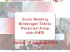Zoom Meeting Bimbingan Teknis Restorasi Arsip