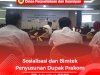 Sosialisasi dan Bimtek Penyusunan PAK Prakom