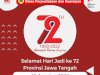 Selamat Hari Jadi ke-72 Provinsi Jawa Tengah