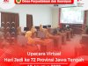 Upacara Virtual Hari Jadi Provinsi Jateng