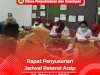 Rapat Penyusunan Jadwal Retensi Arsip