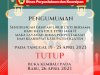 Pengumuman Libur Idul Fitri 1444 H
