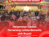 Penyerahan Hadiah Lomba Bercerita Lingkup SD oleh Bupati