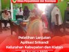 Pelatihan Lanjutan Aplikasi Srikandi Kelurahan