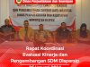 Rakor Evaluasi Kinerja dan Pengembangan SDM Dispersip Klaten