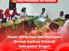 Rapat Konsultasi dan Persiapan Bimtek Aplikasi Srikandi Kabupaten Sragen