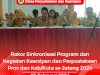 Rakor Sinkronisasi Program dan Kegiatan se-Jateng 2024