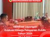 Verifikasi Lapangan Evaluasi Kinerja Pelayanan Publik 2024