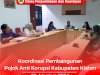 Koordinasi Pembangunan Pojok Anti Korupsi Kabupaten Klaten