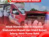 Mbak Marsini hadir di Kegiatan Silaturahmi Bupati dan Wakil Bupati Jelang Akhir Purna Bakti