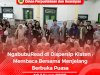 NgabubuRead di Dispersip Klaten : Membaca Bersama Menjelang Berbuka Puasa