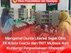 Mengenal Dunia Literasi Sejak Dini, TK Krista Gracia dan TKIT Mutiara Hati Kunjungi Perpustakaan