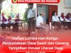 Visitasi Lomba Hari Ketiga : Perpustakaan Desa Sawit dan Geneng Tampilkan Inovasi Literasi Desa