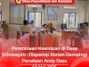 Pembinaan Kearsipan di Desa Sidowayah : Dispersip Klaten Dampingi Penataan Arsip Desa