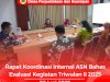 Rapat Koordinasi Internal ASN Bahas Evaluasi Kegiatan Triwulan II 2025