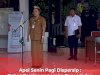 Apel Senin Pagi Dispersip : Bahas Persiapan Lomba Resensi dan Pengambilan Arsip Klaten dari Arpus Provinsi