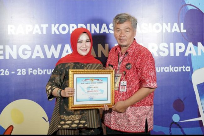 Predikat Memuaskan di Rakornas Kearsipan