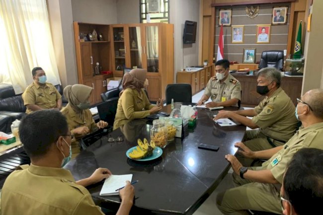 Penanganan Pasca Kebakaran di BPN Klaten