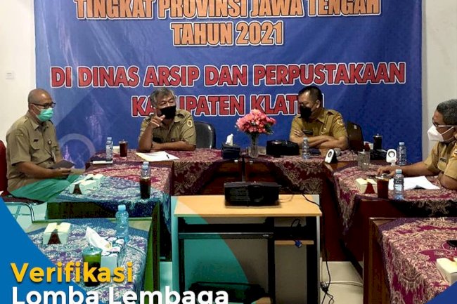 Verifikasi Lomba Kearsipan Daerah Tahun 2021