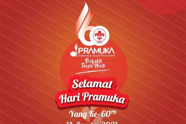 Selamat Hari Pramuka yang ke 60 Tahun 2021