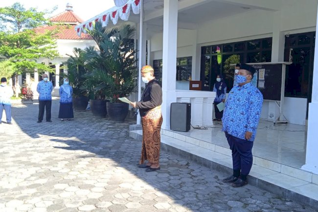 Upacara Hari Kemerdekaan RI yang ke 76