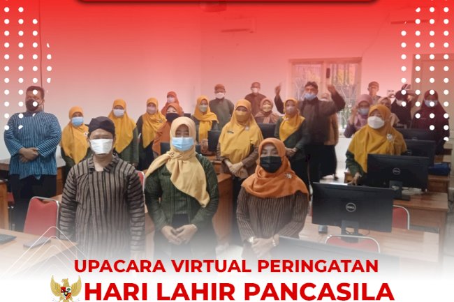 Upacara Virtual Peringatan Hari Lahir Pancasila