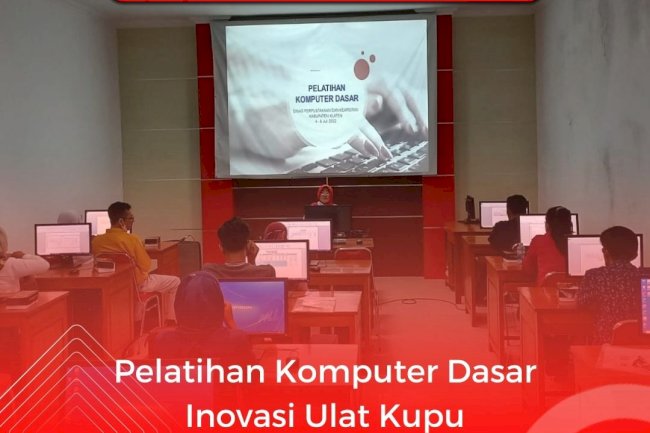 Pelatihan Komputer Dasar Inovasi Ulat Kupu