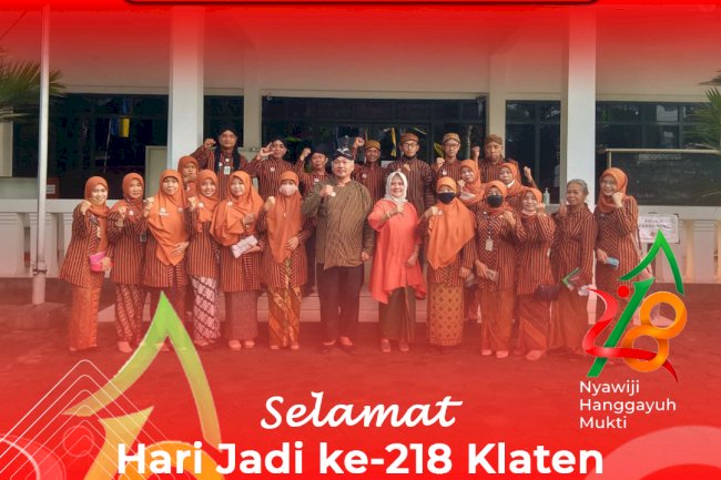 Selamat Hari Jadi ke-218 Klaten
