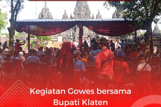 Gowes Bersama Bupati Klaten
