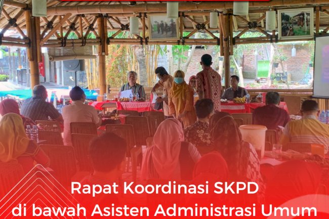 Rapat Koordinasi SKPD di bawah Asisten Administrasi Umum