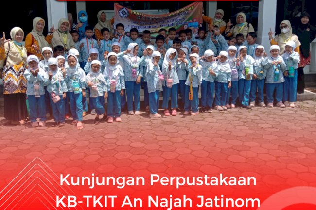 Kunjungan Perpustakaan KB-TKIT An Najah Jatinom