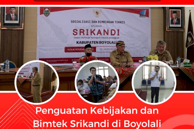 Penguatan Kebijakan dan Bimtek Srikandi di Boyolali