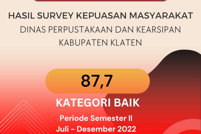 Survey Kepuasan Masyarakat Semester 2 Tahun 2022