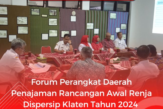 Forum Perangkat Daerah Penajaman Renja Tahun 2024