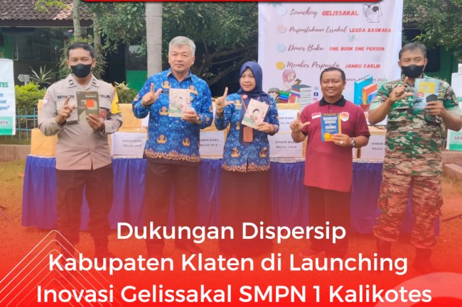 Dukungan Dispersip di Launching Inovasi Gelissakal