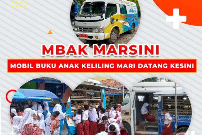 "Mbak Marsini" Layanan Perpustakaan Keliling Dispersip Klaten