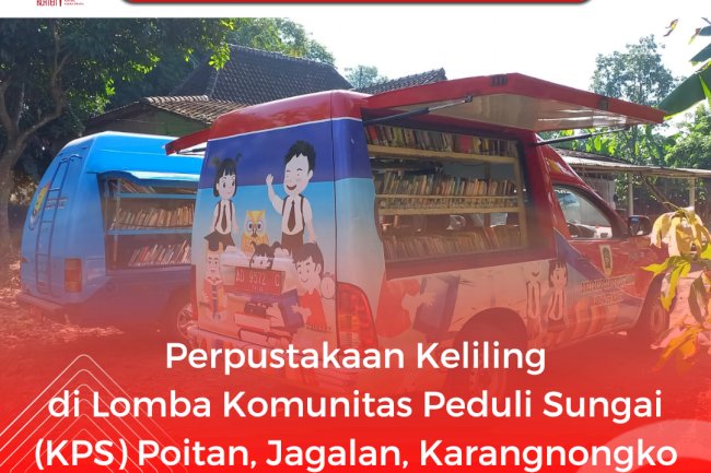 Perpustakaan Kelililing di Lomba KPS Poitan