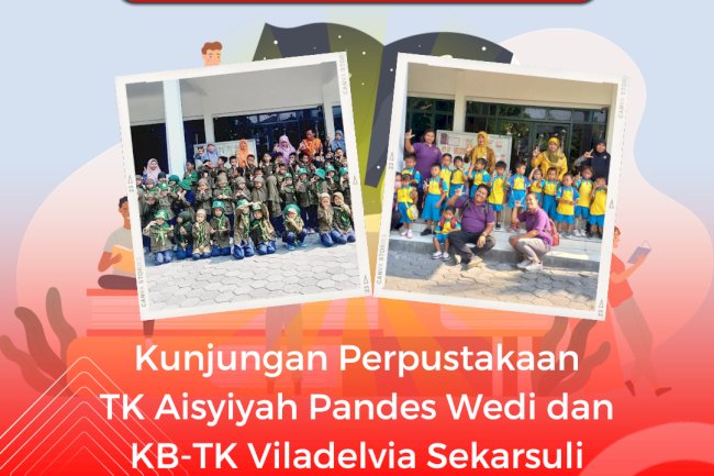 Kunjungan Perpustakaan di Hari Kunjung Perpustakaan