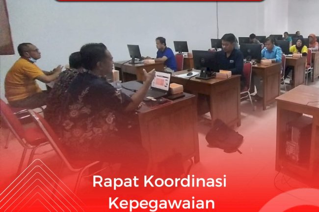 Rapat Koordinasi Kepegawaian Dispersip Klaten
