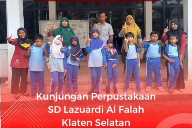 Kunjungan Perpustakaan SD Lazuardi Al Falah