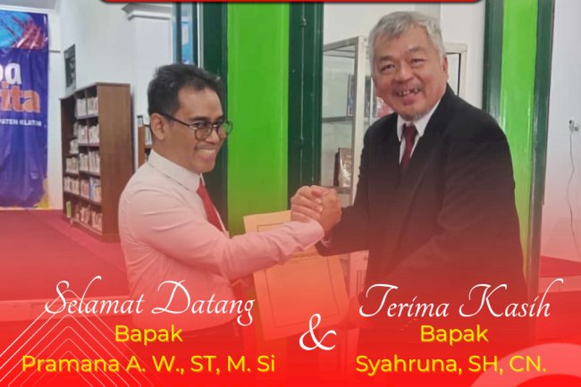 Serah Terima Jabatan Kepala Dispersip Klaten