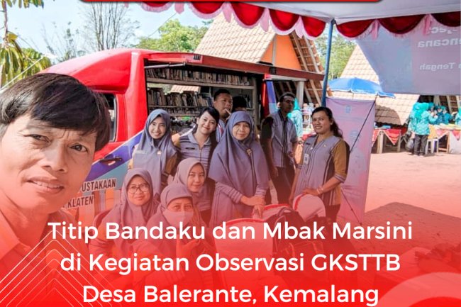 Titip Bandaku dan Mbak Marsini di GKSTTB Desa Balerante