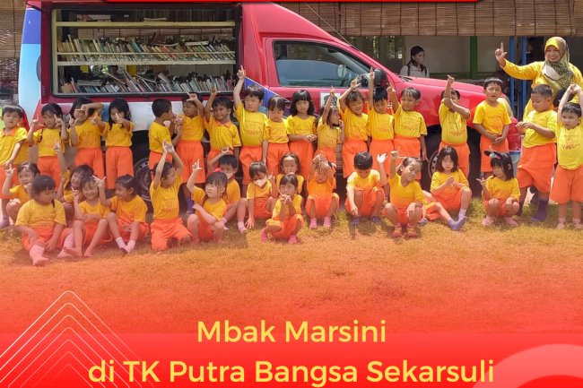 Mbak Marsini di TK Putra Bangsa Sekarsuli