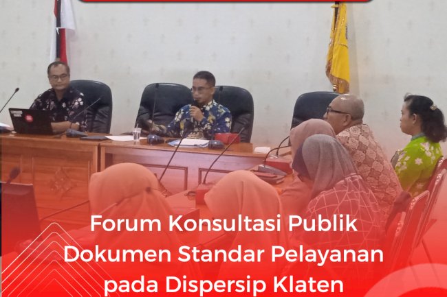 Forum Konsultasi Publik Standar Pelayanan