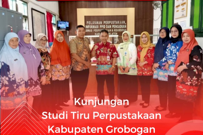 Kunjungan Studi Tiru Perpustakaan Kabupaten Grobogan
