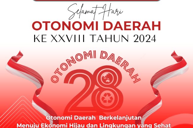 Selamat Hari Otonomi Daerah ke-28