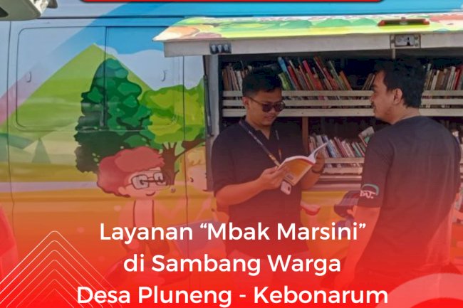 Layanan Mbak Marsini di Sambang Warga Desa Pluneng Kebonarum