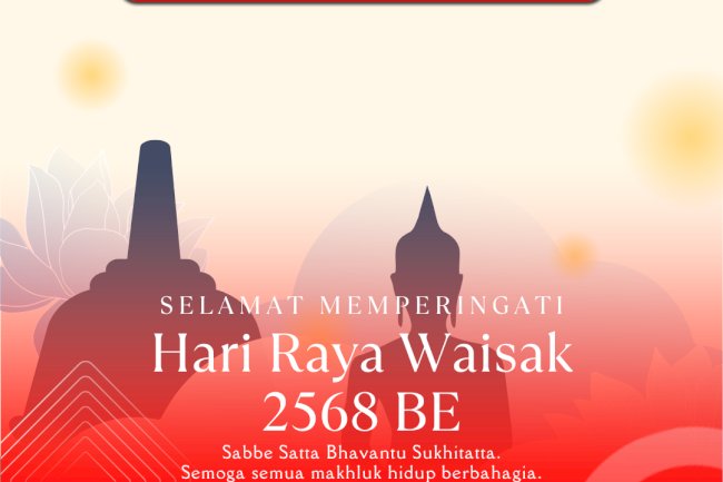 Selamat Hari Raya Waisak 2568 BE