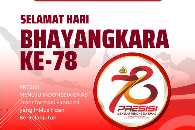 Selamat Hari Bhayangkara ke-78