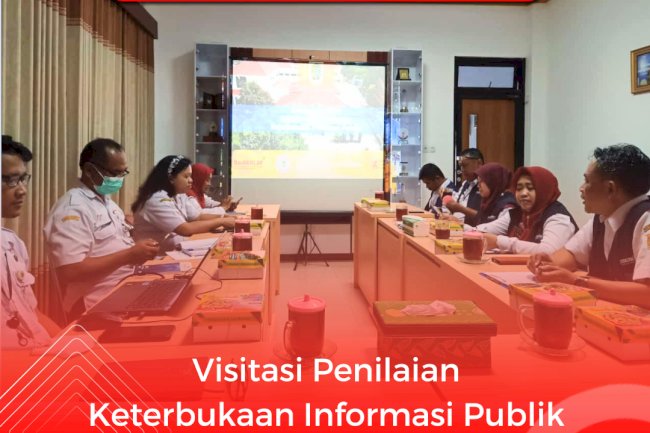 Visitasi Penilaian Keterbukaan Informasi Publik 2024